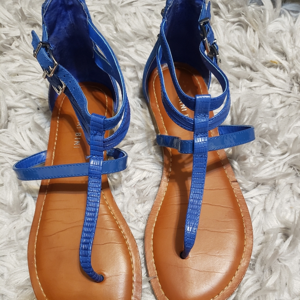 Gianni bini blue sandals